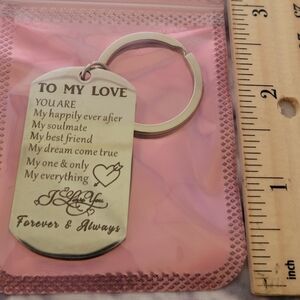 💥4/$20💥 Couples love gift Keychain